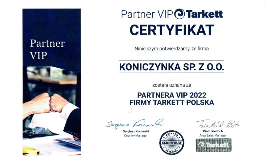Partner „VIP” Tarkett